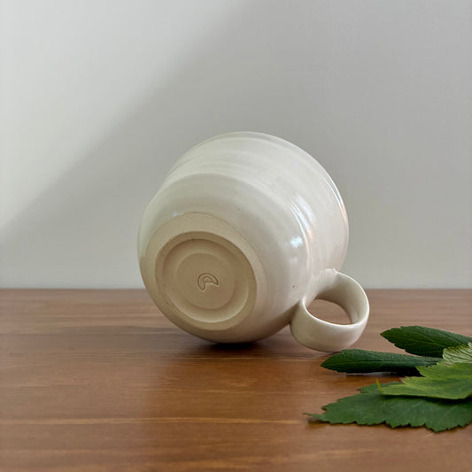 White Ripple Mug