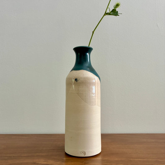 Bottle-Style Stem Vase