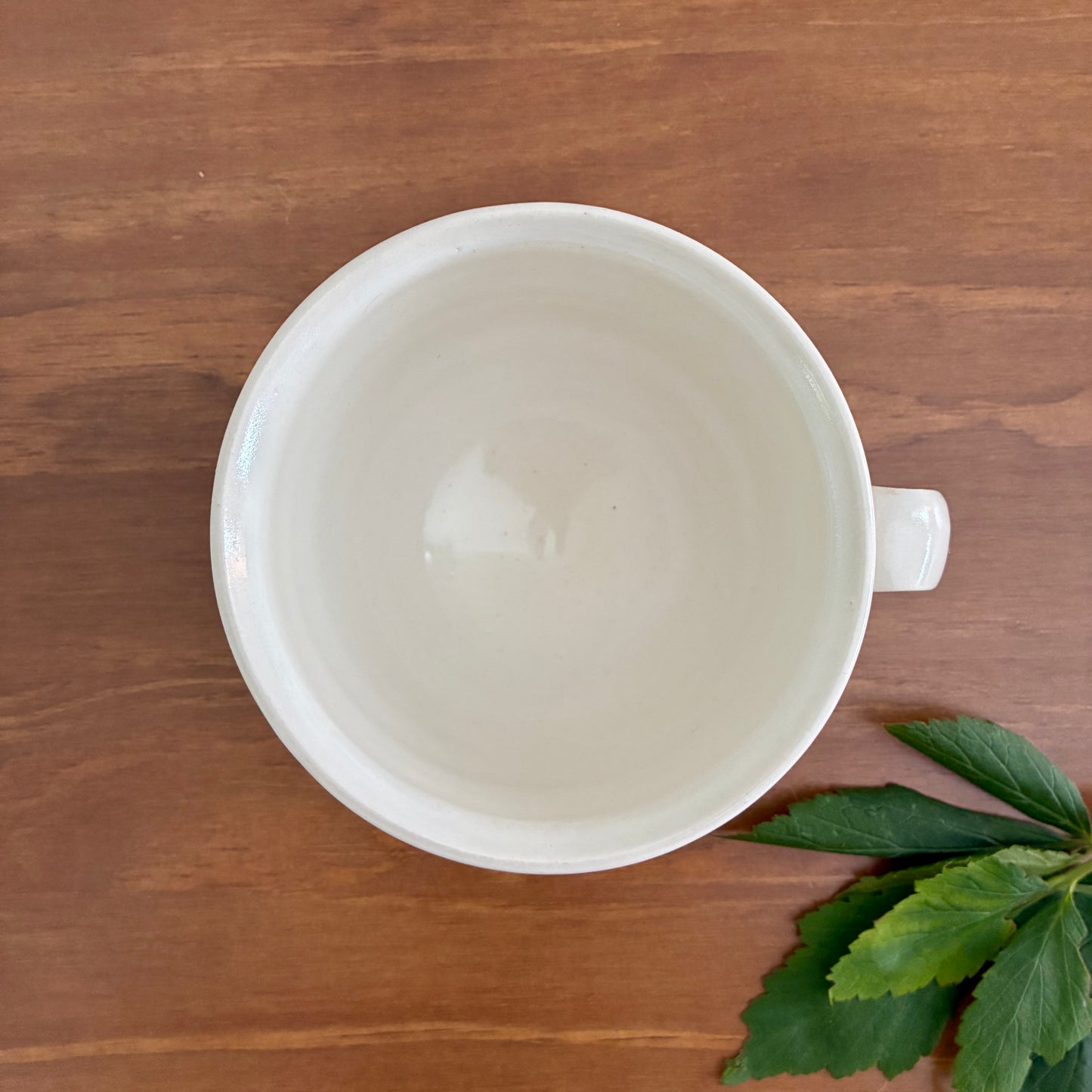 White Ripple Mug