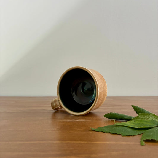 Tan Espresso Mug with Chattering