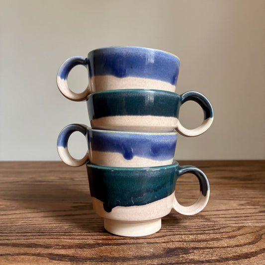 Modern Stackable Mugs