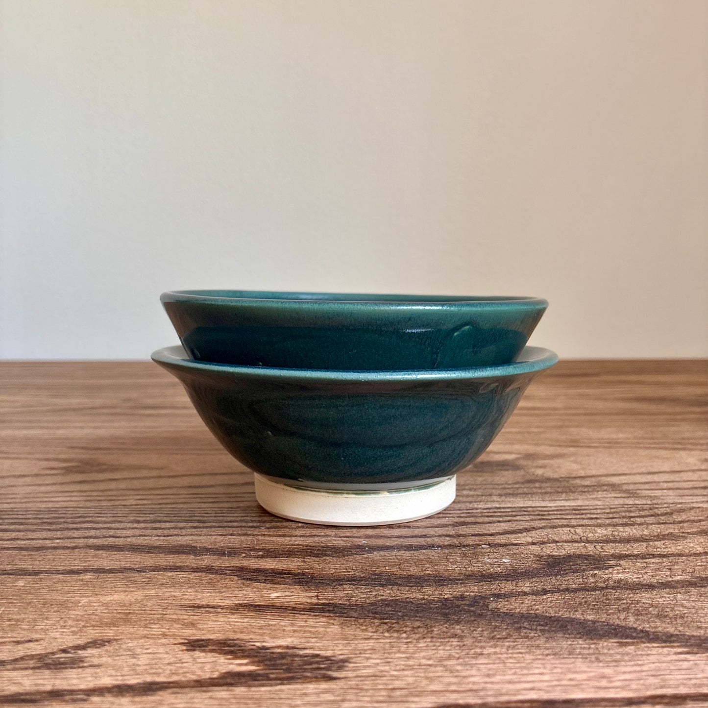 One-Color Flared-Lip Bowls