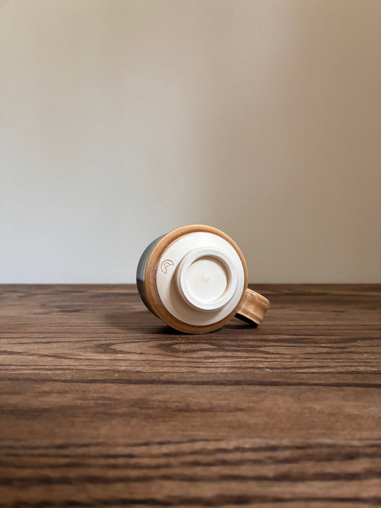 Small Blue and Tan Mug 2