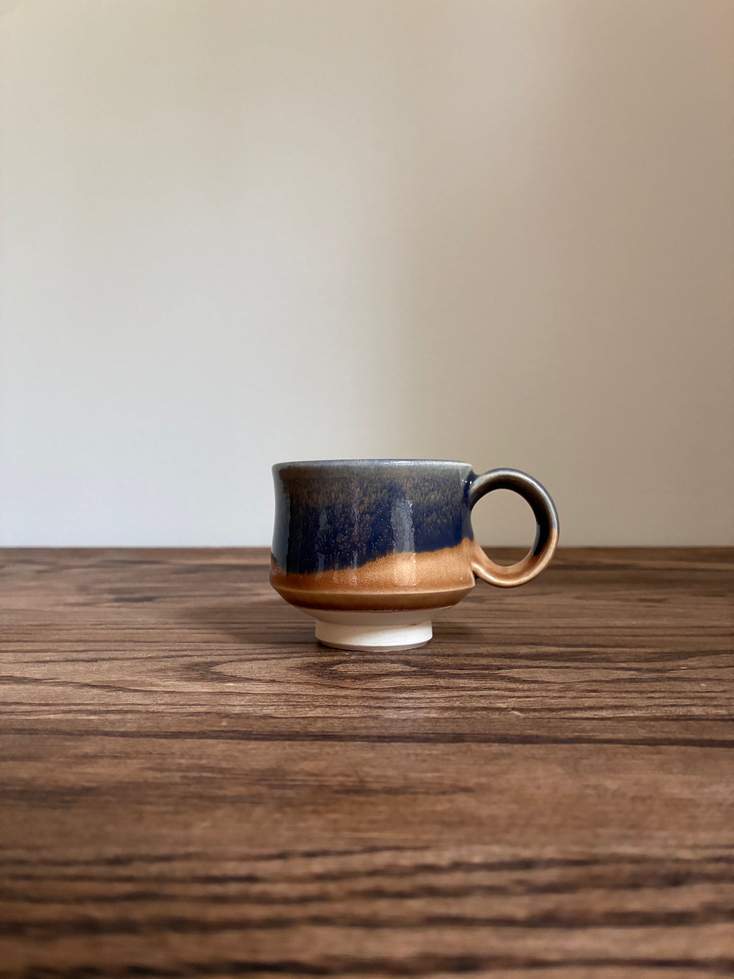 Small Blue and Tan Mug 2