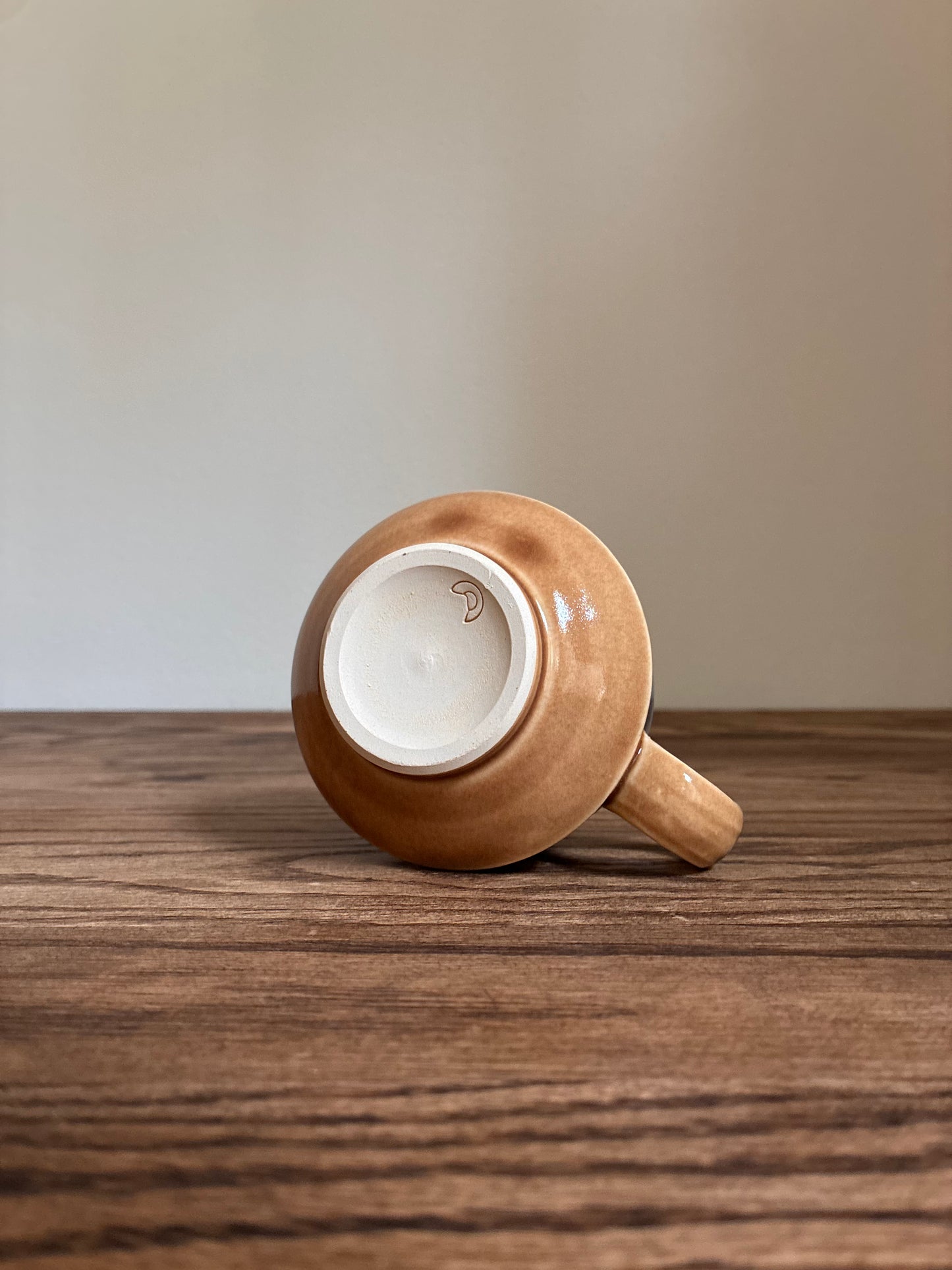 Blue and Tan Coffee Mug 5