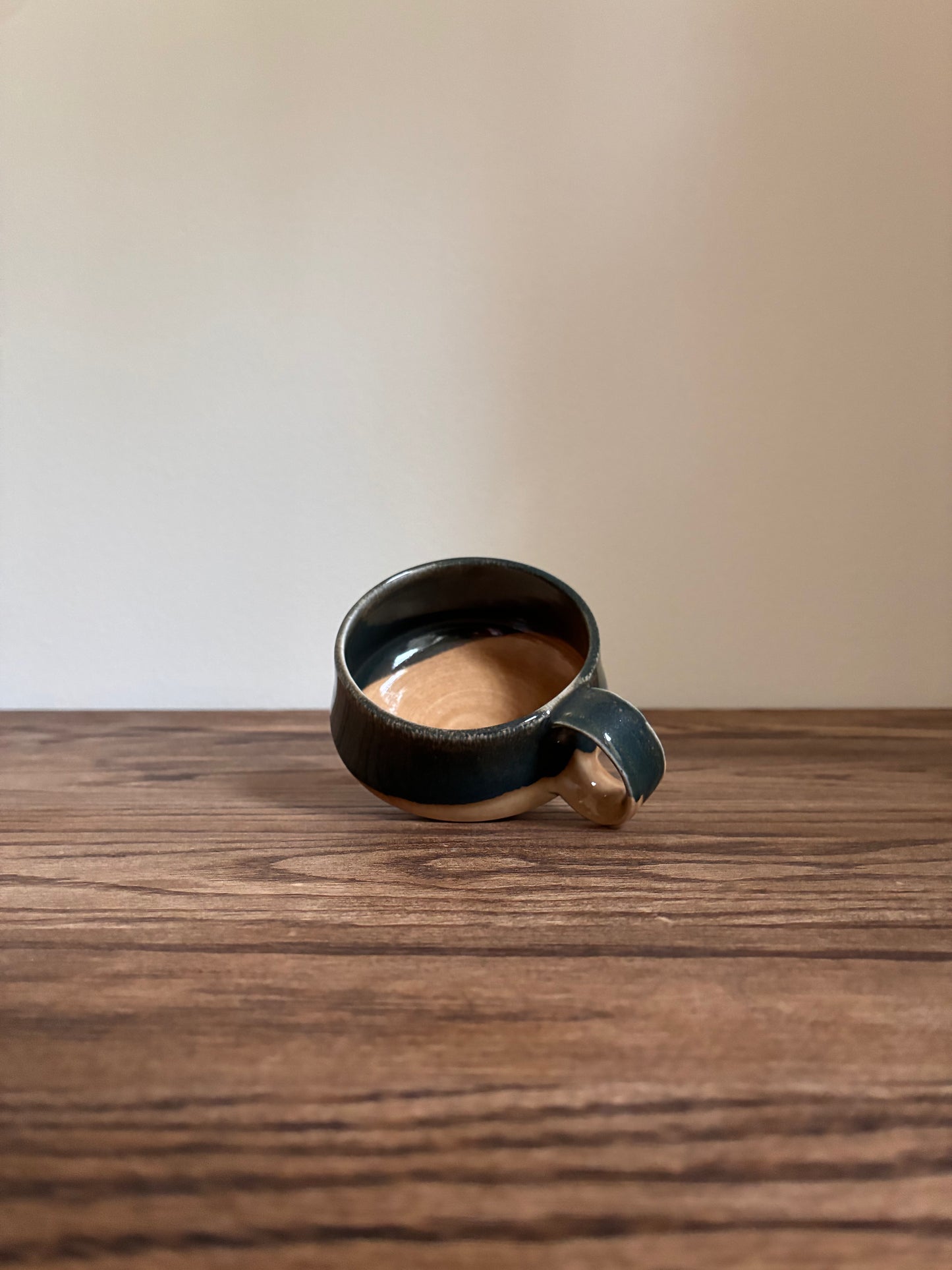 Green and Tan Mug 1