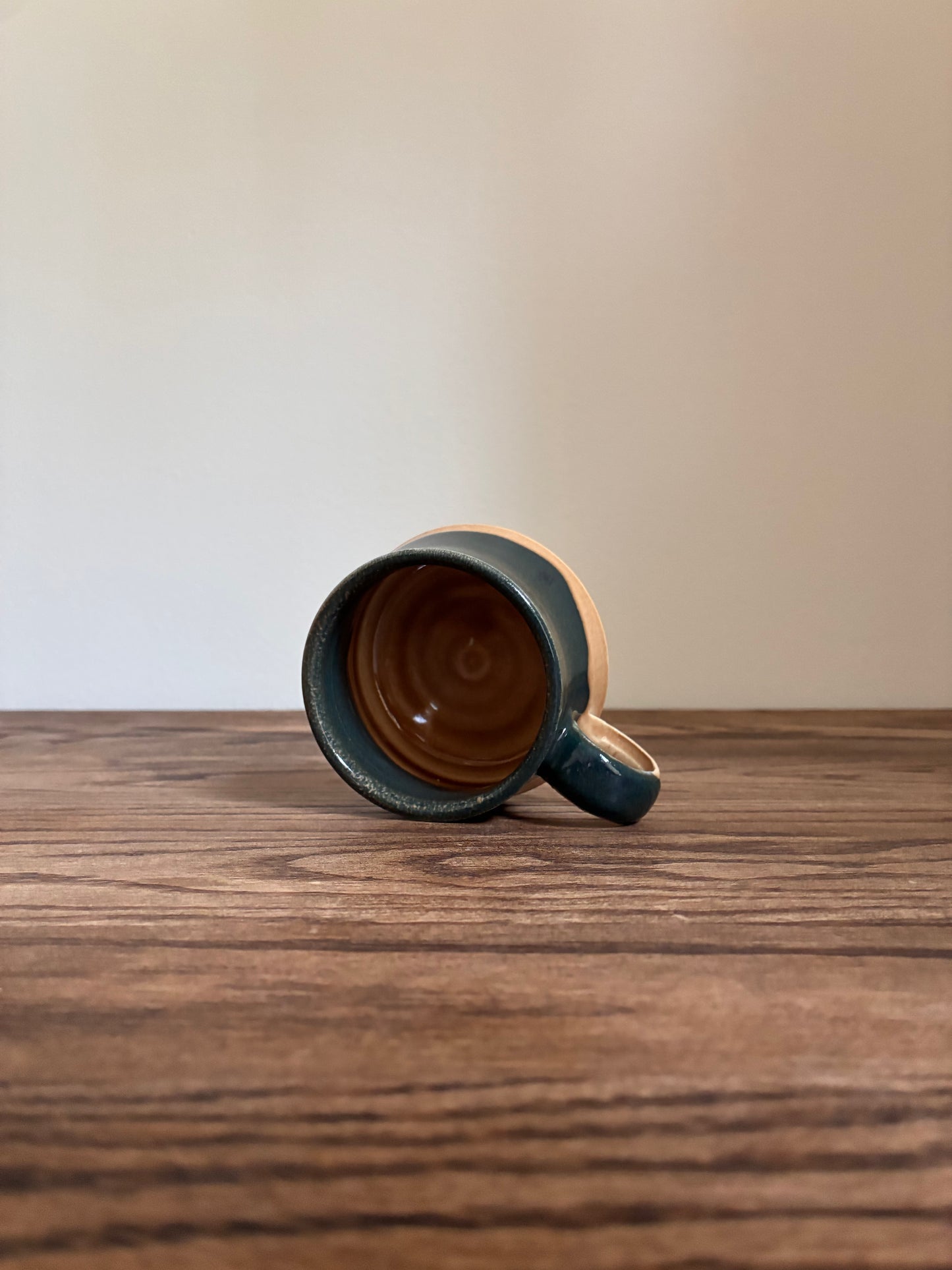 Green and Tan Mug 2