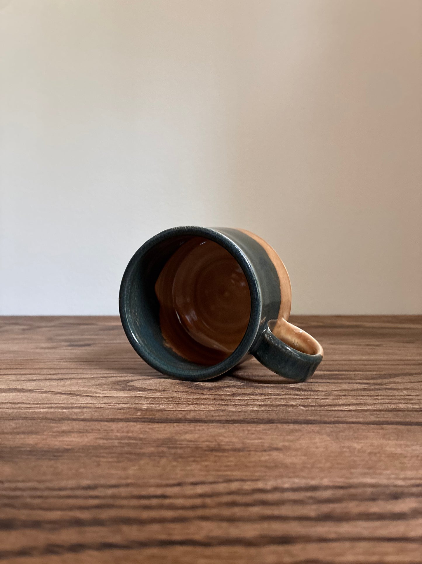Green and Tan Mug 3