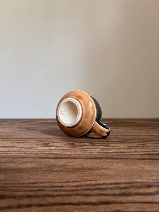 Green and Tan Mug 4