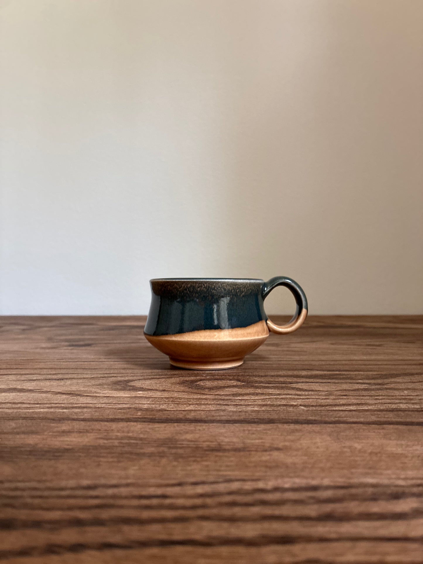 Green and Tan Mug 4